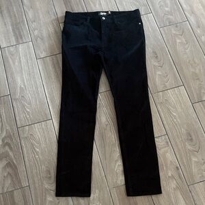 Mountain khakis black slim fit straight leg Corduroy pants Women’s Size 10R